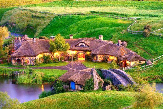Yüzüklerin Efendisi filmleri nerede çekildi? Hobbit köyü nerede?