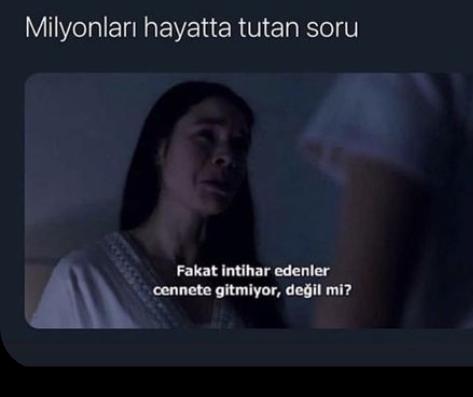 İntihar eden kişi cehenneme gider mi?