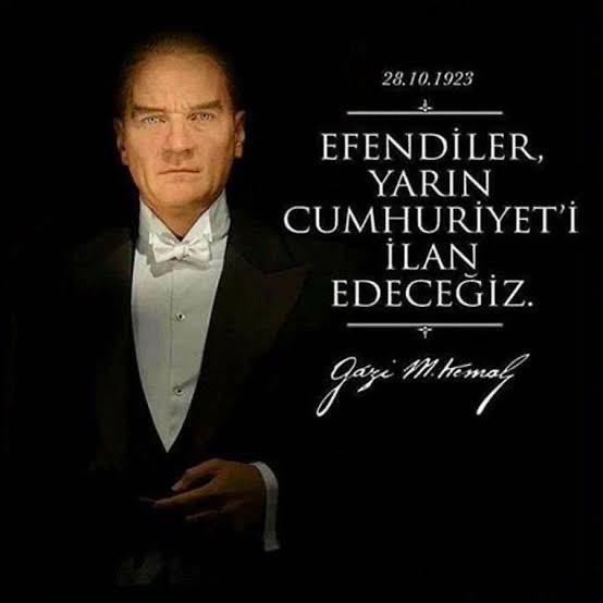 29 Ekim Cumhuriyet Bayramı’nda #İyikiCumhuriyet diyoruz! Sizin iyi ki dediğiniz neler var?