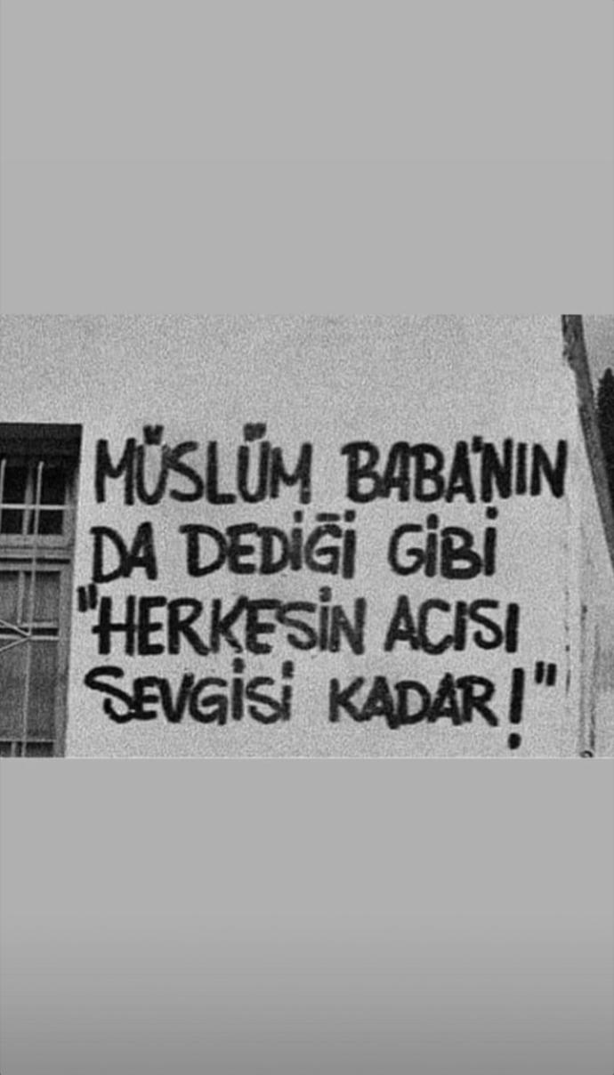 Herkesin acısı Sevgisi kadar mı?