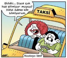 Bindiğiniz takside şöförle konuşur musunuz?
