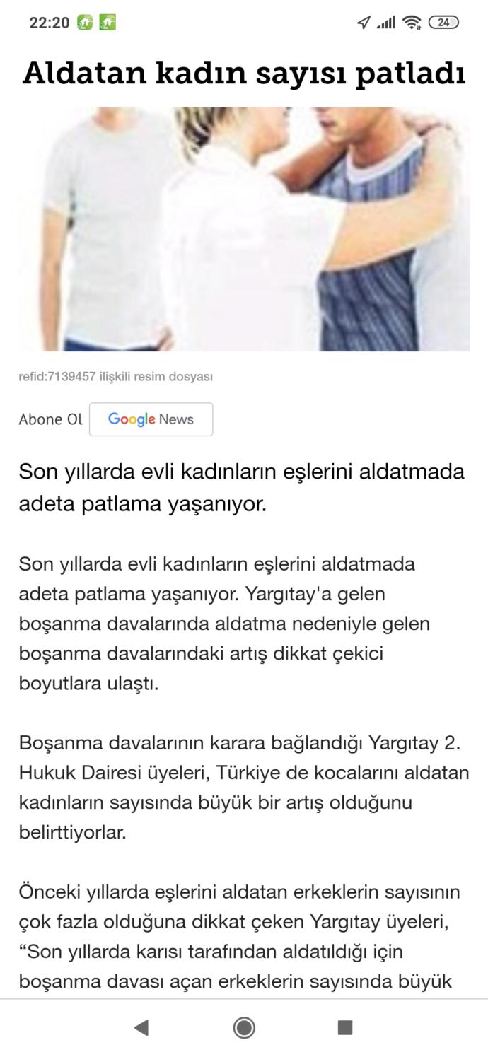 Kadınlarda aldatma olayları patlamış, hem de en çok çalışan kadınlar aldatıyormuş, neden? Hani kadınlar melekti, çiçekti?