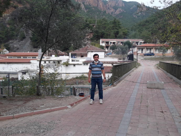 Hafta sonundan kalma fotoğraf. Eskişehir Mihalgazi'ye bağlı Sakarı Ilıca Kaplıcaları.