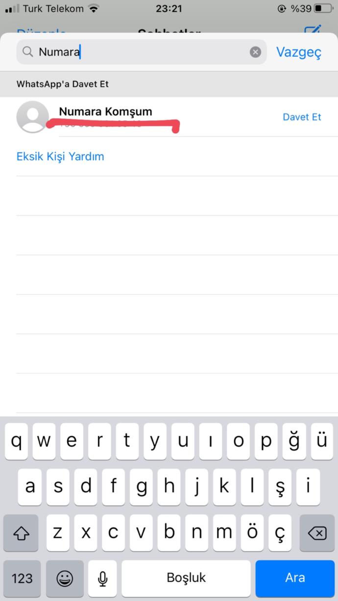 Numara komşunuzla tanıştınız mı?