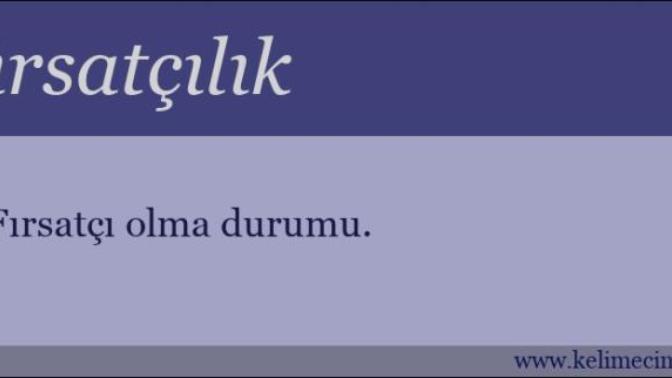Fırsatçı insanlara ne yapmali?