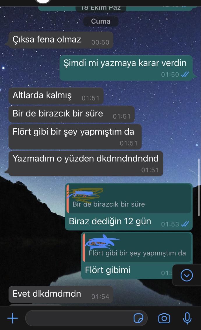Beni ikinci plana atan kız?