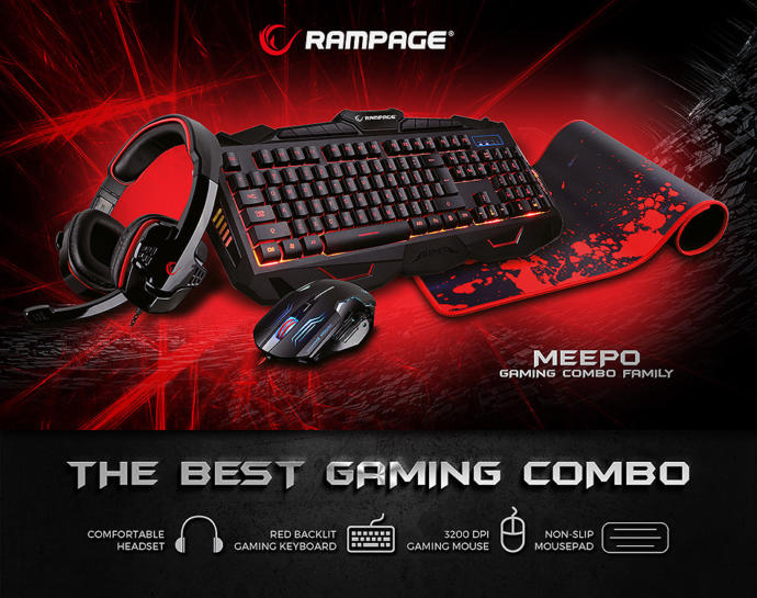 Rampage MEEPO Gaming Set