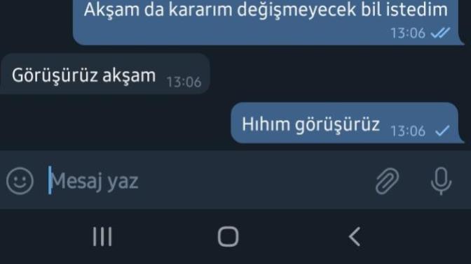 Arkadaşlar sizce eşim akşam ne yapacak?