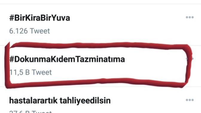 Kıdem tazminatıma dokunma! Torba yasası ile işçinin güvencesi olan kıdem tazminatının gasp edilmesi hakkında ne düşünüyorsun?