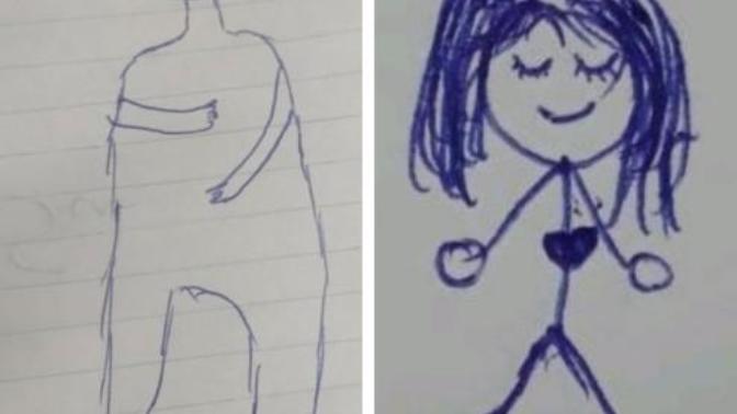 Hangimizin çizimi daha güzel oldu?