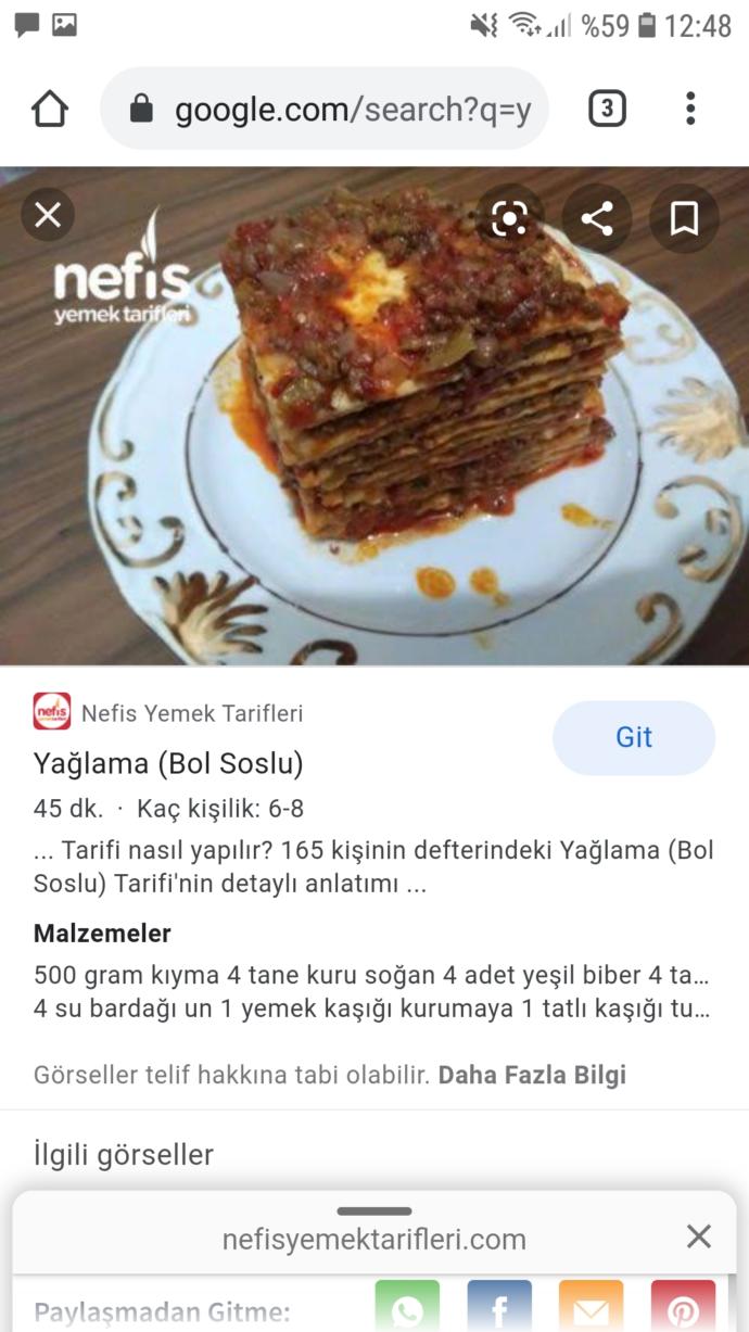 Şu an  canınız hangi yemeği çekiyor?