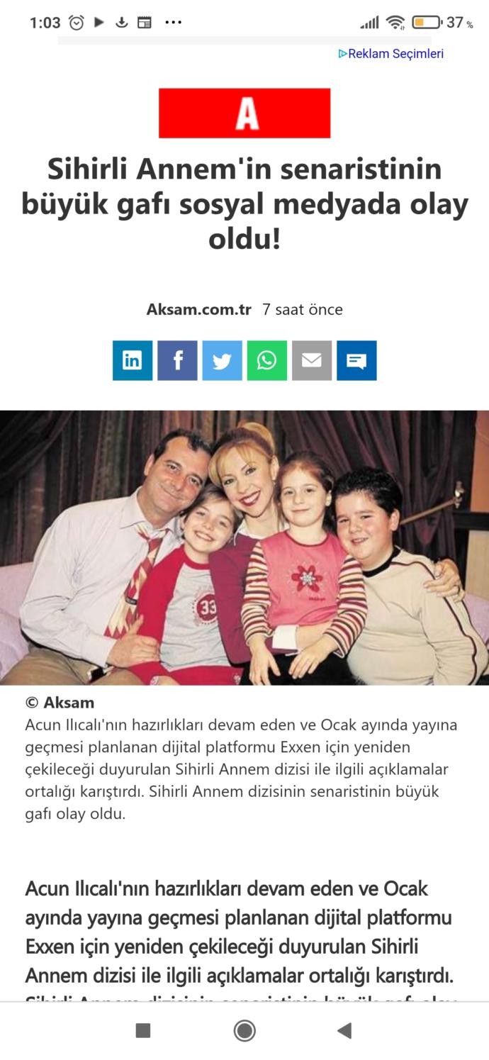 Sihirli Annem dizisi yeni kadro ile yeniden çekilecek, izler miydin?