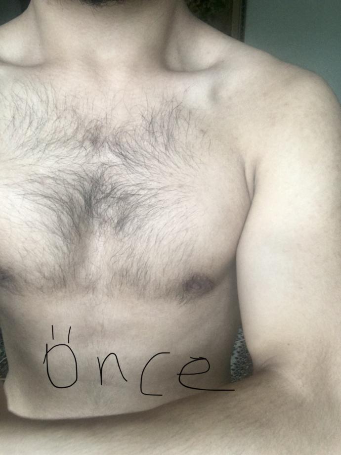 Arkadaşlar 6 ay önce spora başladım buda öncesi ve sonrası bir gelişme  var mı ?