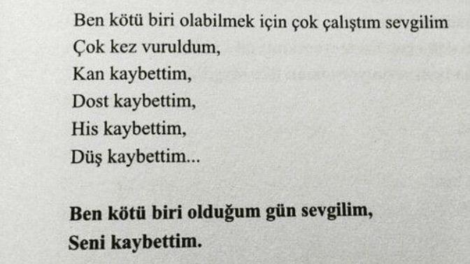 Hayatındaki insanı kaybettiğini anladığında, kazanmak için çabalar mısın?