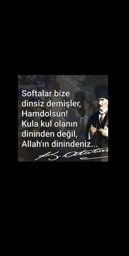 Mustafa Kemal Atatürkü sevenlere neden dinsiz imansız damgası vuruluyor?