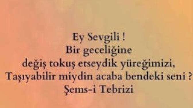 Birisine senden başka kimsem yok deyince; onu kaybetmiş mi oluruz?