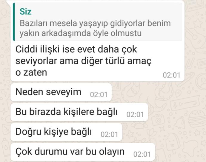 Sizce ilişkide cinsellik olmali mi? Bir de bu konularda titiz davranan ve yaşamak istemeyen bi sevgiliniz olduğunu düşünün?