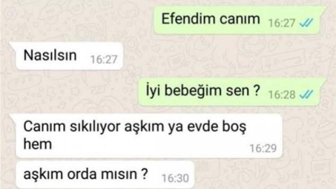 Nasıl bir mesaj alsan sevinirsin veya üzülürsün?