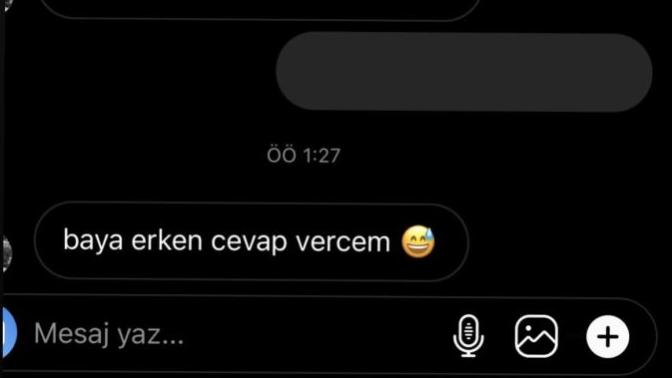 Attığınız mesaja 1 yıl sonra cevap gelse, geri dönüş yapar mısınız?