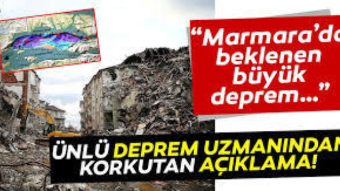 Marmara depremi hakkında son dakika açıklaması! 7.5 şiddetinde deprem bekleniyor. Sizce büyük marmara depremine ne kadar hazırız?