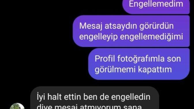 Mesaj atsam mı  ya da  onun atmasını mı beklesem sizce?