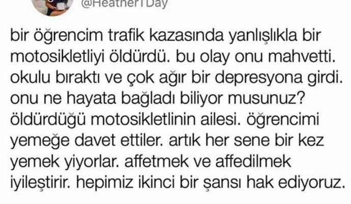 Sizce affetmek ve affedilmek insanları iyileştirir mi?