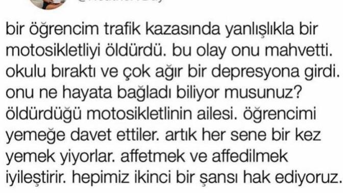 Sizce affetmek ve affedilmek insanları iyileştirir mi?