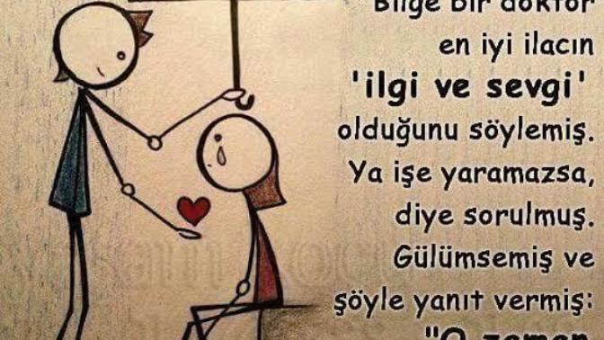 Sevgi ve ilgi en iyi ilaç mıdır?