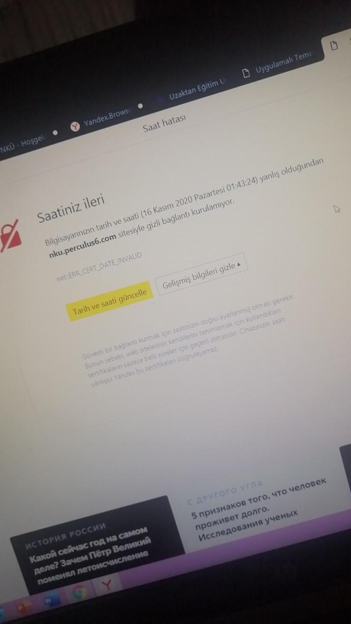 Bu iki hatayı veriyor?