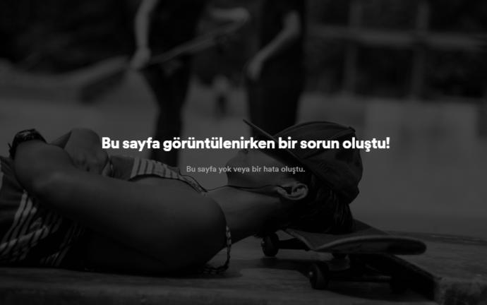 Spotify hesabımla ilgili hata alıyorum, ne olabilir bu?