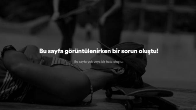 Spotify hesabımla ilgili hata alıyorum, ne olabilir bu?