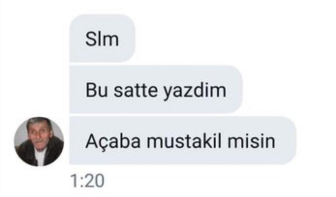 Aldığın en komik mesaj neydi?