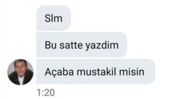 Aldığın en komik mesaj neydi?