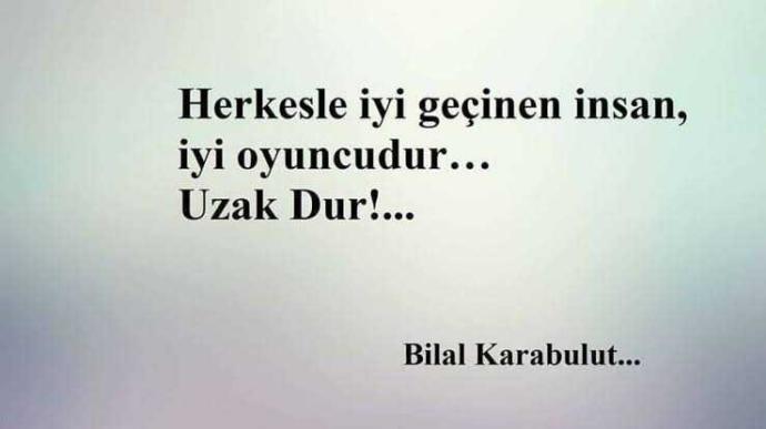 Herkesle geçinen, uyumlu bir insan hakkında ne düşünüyorsunuz?