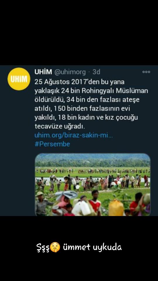 Sizce Müslümanlar uyuyor mu ümmet derin bir uykuda mı?