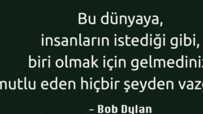 Elalem ne der diye yaşayanlardan mısınız yoksa o an neyi gerektiriyorsa mutluluğu için yaşayanlardan mı?