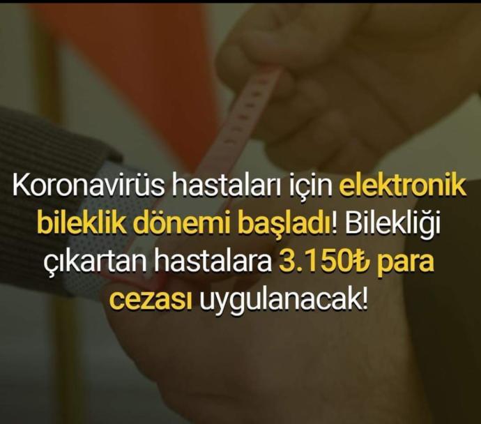 Korona virüs hastalarının elektronik bileklikle takip edilecek olması hakkında ne düşünüyorsunuz?