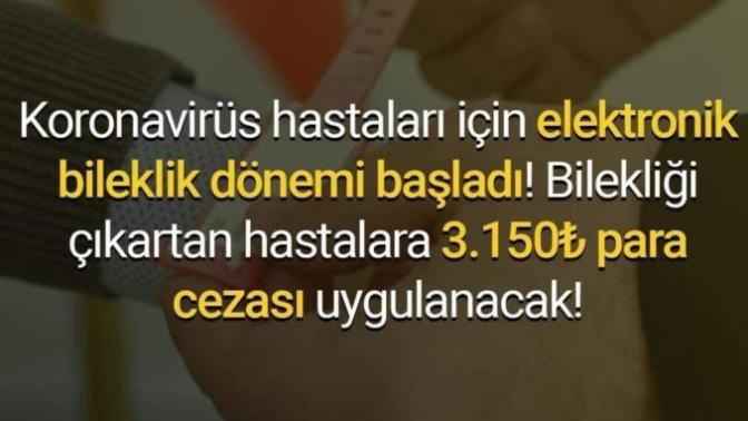 Korona virüs hastalarının elektronik bileklikle takip edilecek olması hakkında ne düşünüyorsunuz?