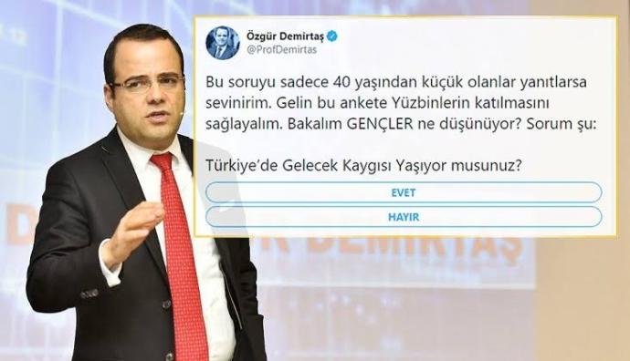 Türkiye'de gelecek kaygısı yaşıyor musunuz?