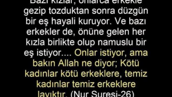 Bu ayet hakkındaki görüşlerinizi merak ediyorum?