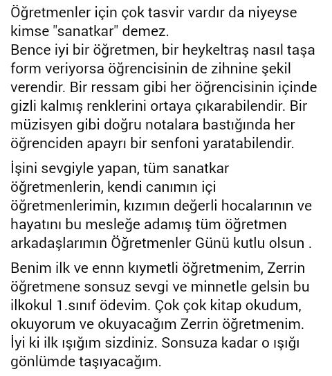Sizce öğretmenler neye benzer?