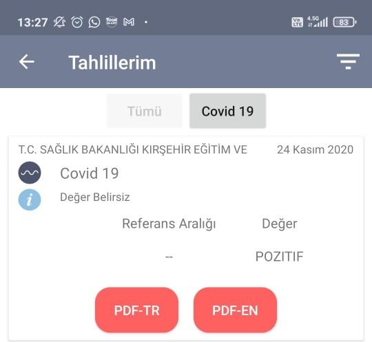 Yedi aydır covid servisinde hemşireyim. Sonunda bana da bulaştı. Dua eder misiniz sorunsuz atlatmam içinn 🌼💉?