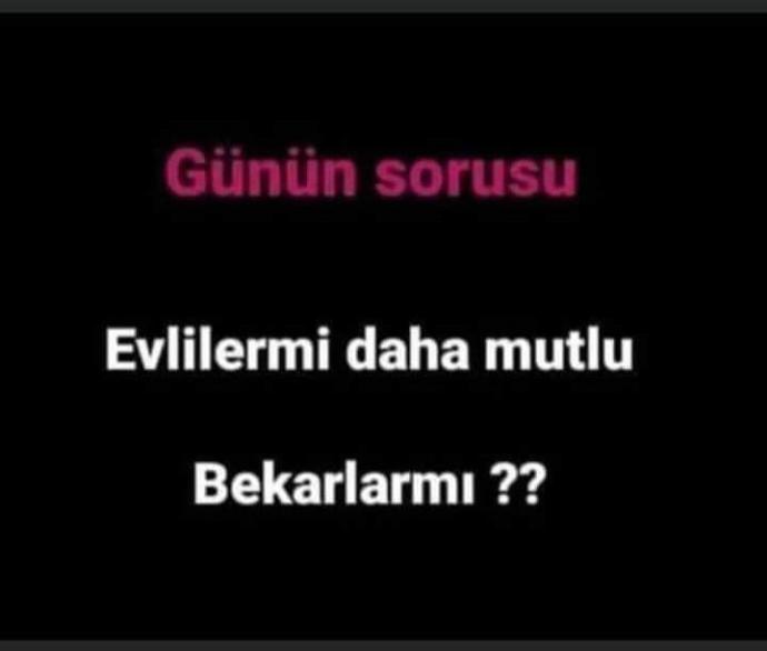 Evliler mi? Bekarlar mi?