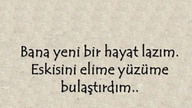 Yeni bir hayat umuduyla başlamak istesen kendinde neyi değiştirerek buna başlarsın?