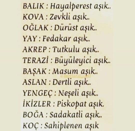 Sen nasıl aşıksın acaba?
