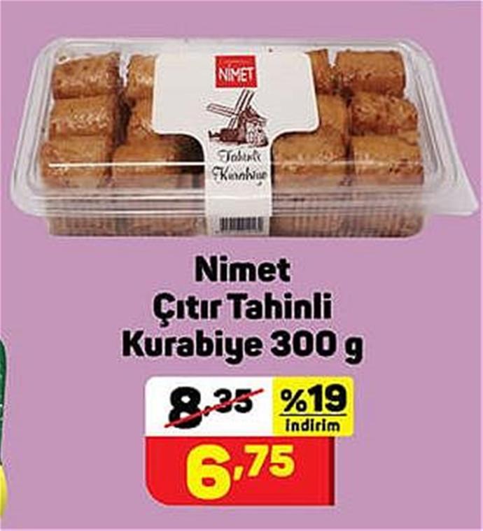 A101DE SATILAN ÇITIR TAHİNLİ KURABİYENİN TADI GÜZEL Mİ?
