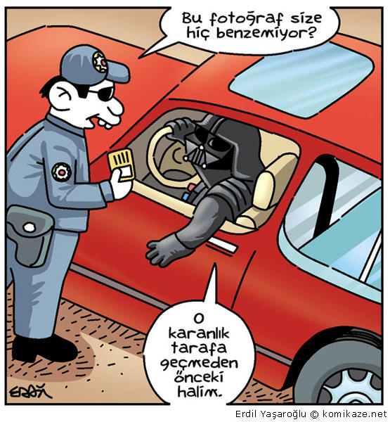 Ehliyetindeki fotoğraf sana benziyor mu?
