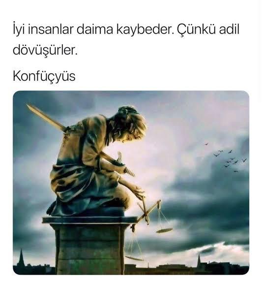Bence haklı...