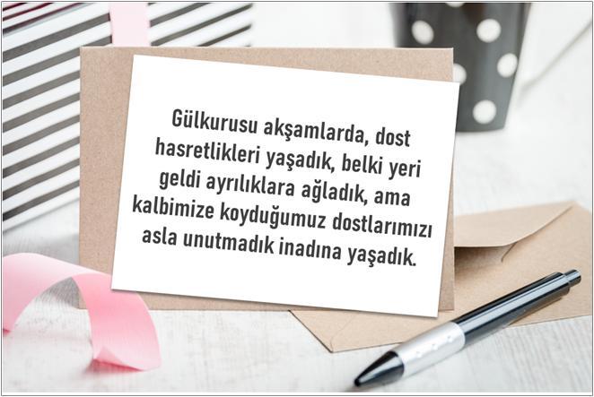 Sevgiliye kitap hediye notu