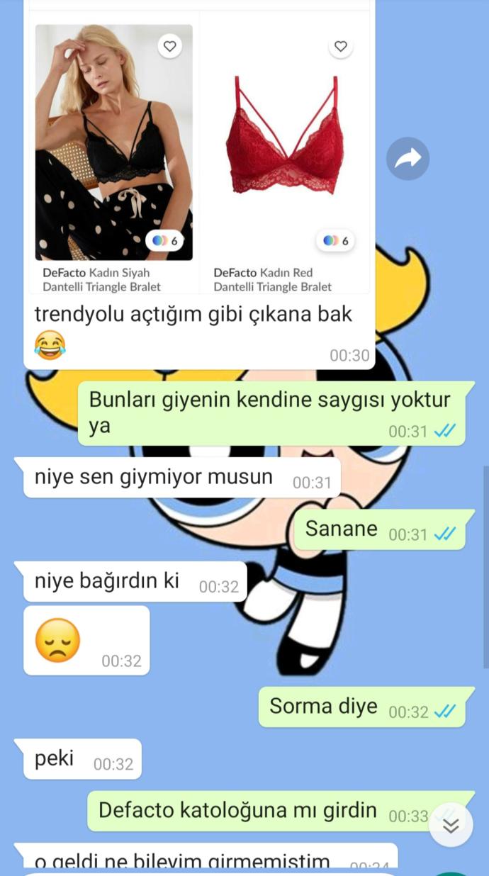 Flörtüm bunları dedi haksız mıyım engellemekte?